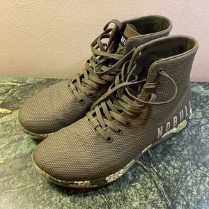 New Men’s NOBULL Army Succulent High-Top Trainer shoes Size 9.5